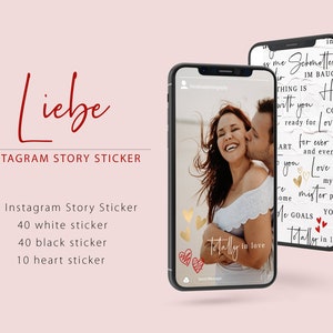 LOVE | Couple | Liebe Instagram Story Sticker