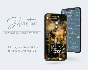 SILVESTER PARTY | new years Instagram Story Sticker