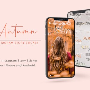 AUTUMN HERBST Instagram Story Sticker