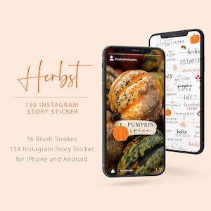 AUTUMN FALL Instagram Story Stickers
