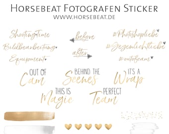 Instagram Story Sticker Fotografen / Tierfotografen