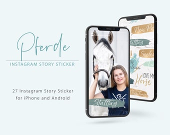HORSES Instagram Story Sticker