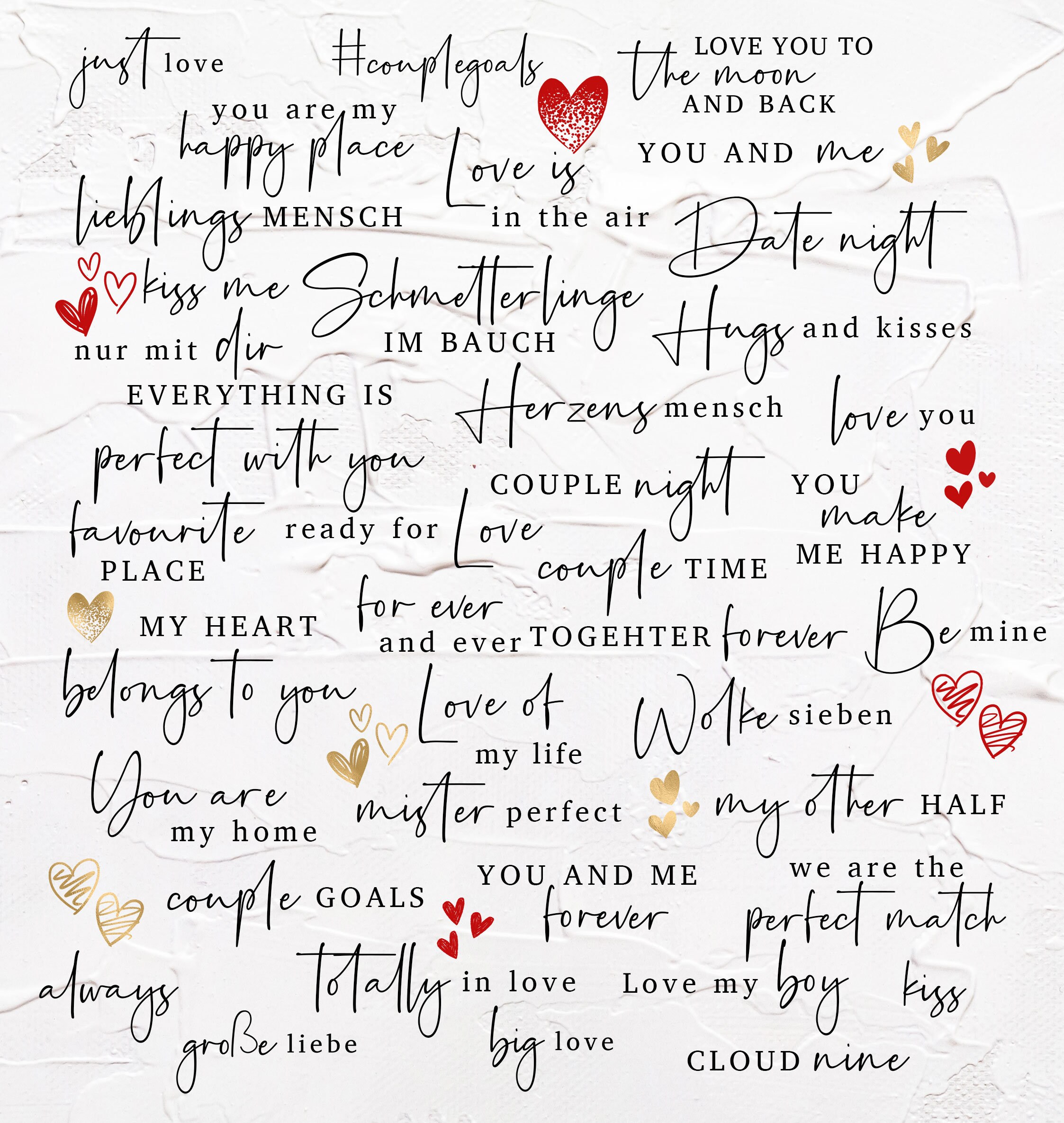 LOVE | Couple | Liebe Instagram Story Sticker - Etsy.de