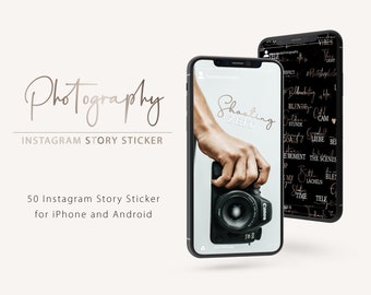 XL PHOTOGRAPHY Instagram Story Sticker / Fotografie