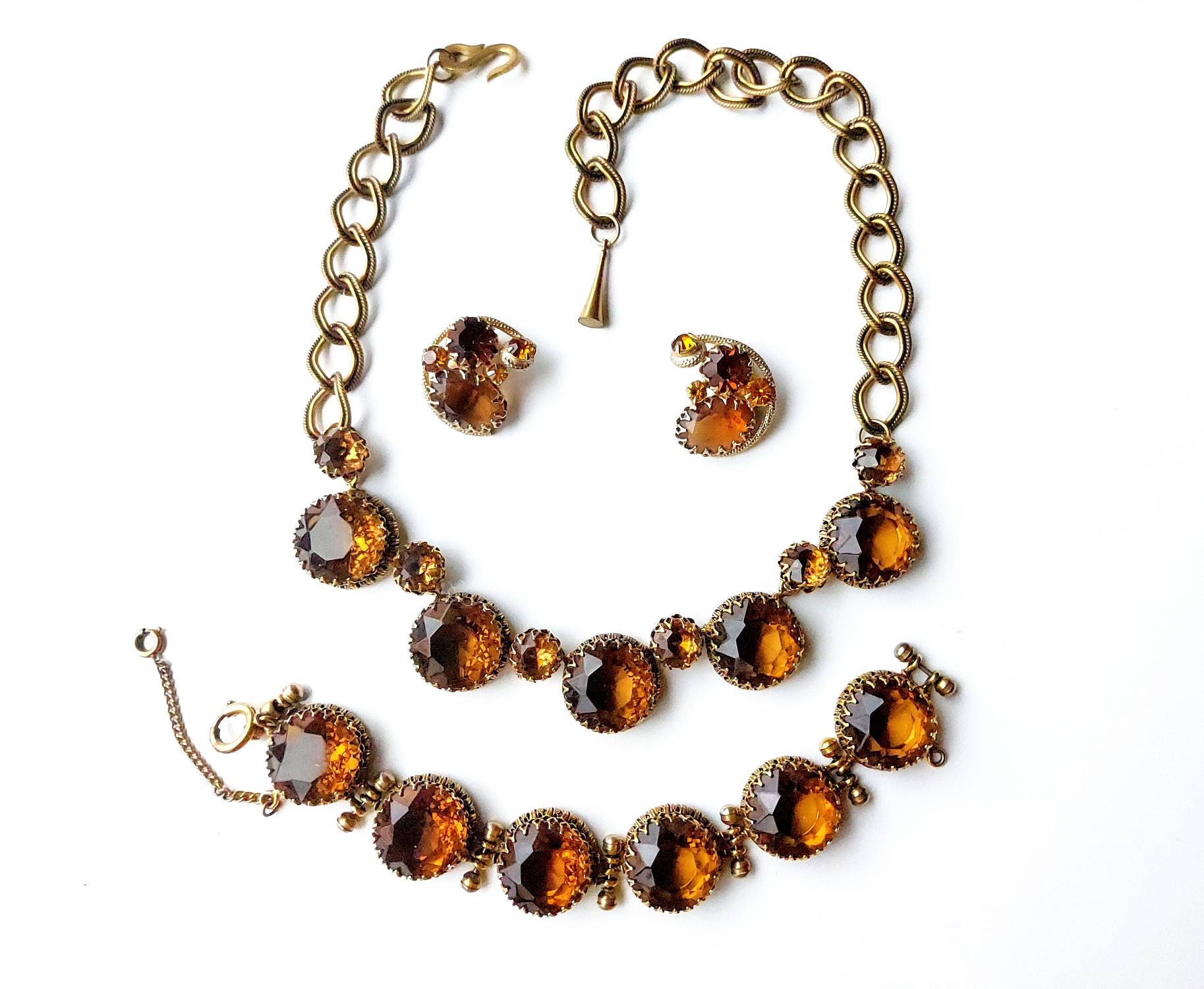 1950's Henkel & Grosse for CHRISTIAN DIOR Necklace Set - Etsy