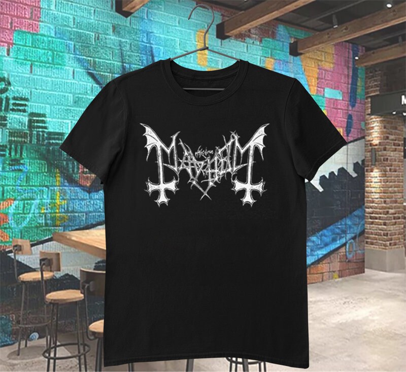 Mayhem Logo TShirt Black Metal Band TShirt Unisex TShirt Etsy