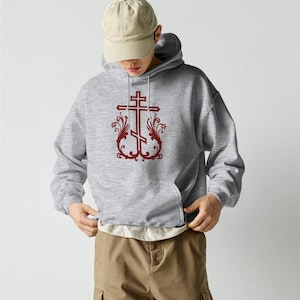 Orthodox Cross Orthodox Church Orthodoxy Unisex Hoodie