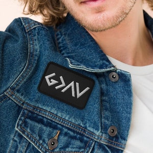 God Is Greater Than The Highs and Lows Embroidered Patch