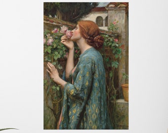 Rosens själ John William Waterhouse Poster