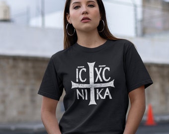 Christogram IC XC NIKA Jesus Christ is Winner Orthodox Unisex T-Shirt