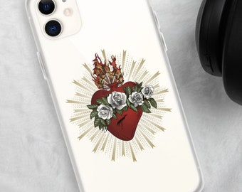 Immaculate Heart of Virgin Mary Catholic iPhone Case