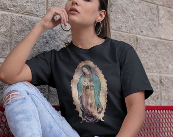 Our Lady of Guadalupe Catholic Short-Sleeve Unisex T-Shirt
