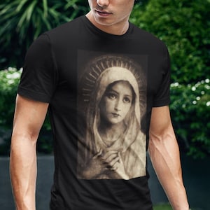 Virgin Mary Painting Short-Sleeve Unisex T-Shirt
