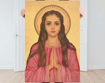 Saint Philomena of Rome Catholic Patroness Poster