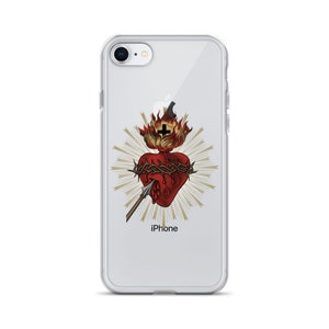Heiliges Herz Jesu Christi Katholische Andacht iPhone Hülle