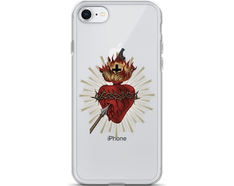 Sacred Heart of Jesus Christ Catholic Devotion iPhone Case