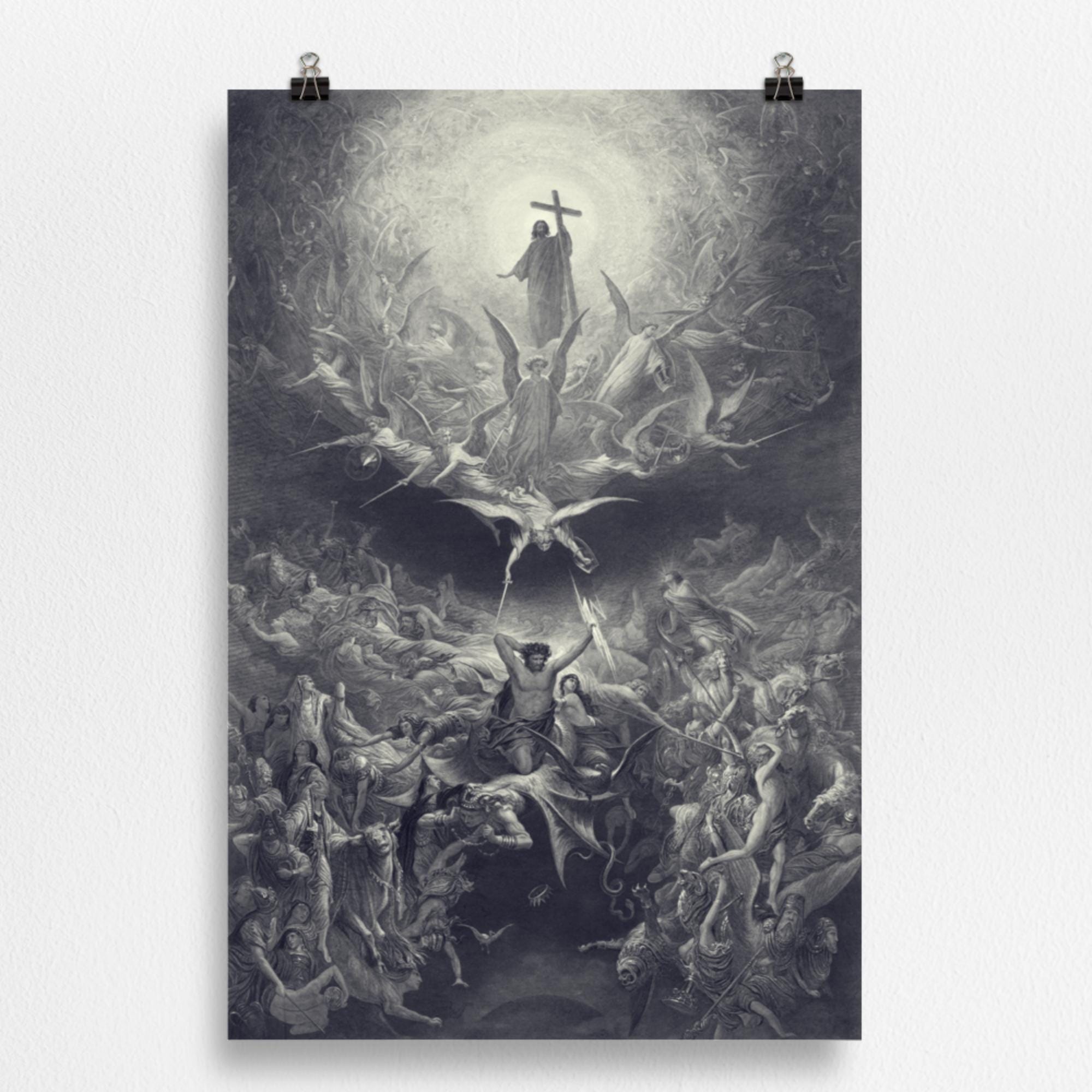 The Triumph of Christianity Over Paganism by Gustave Doré Wall Art