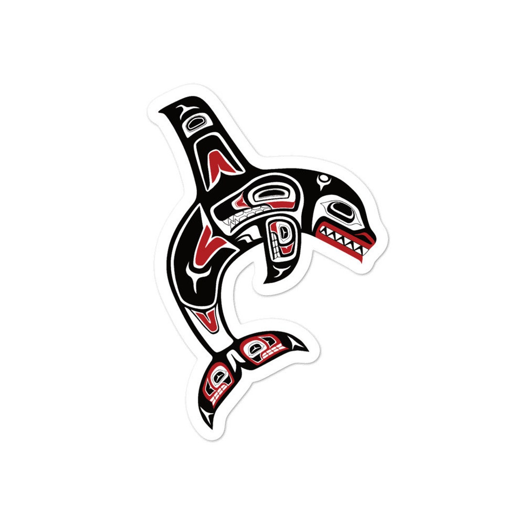 Native american orca tattoo