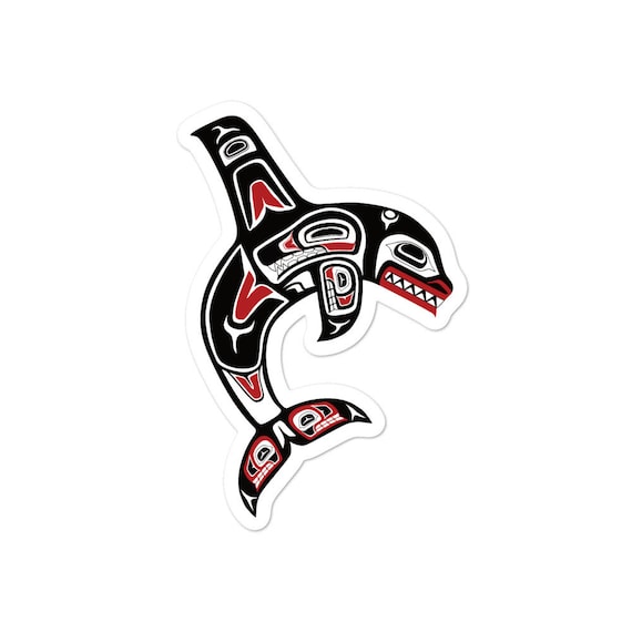 Pacific Northwest Canadian Native Orca Killer Whale T-Shirt Pacific Northwest Canadian Native Orca Killer Whale T-Shirt