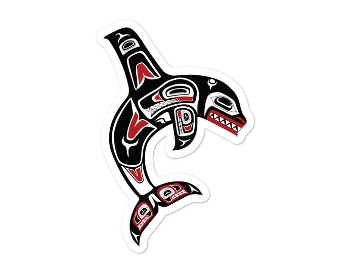 Pacific Northwest Coast Native American Haida Tlingit Raven Totem ...