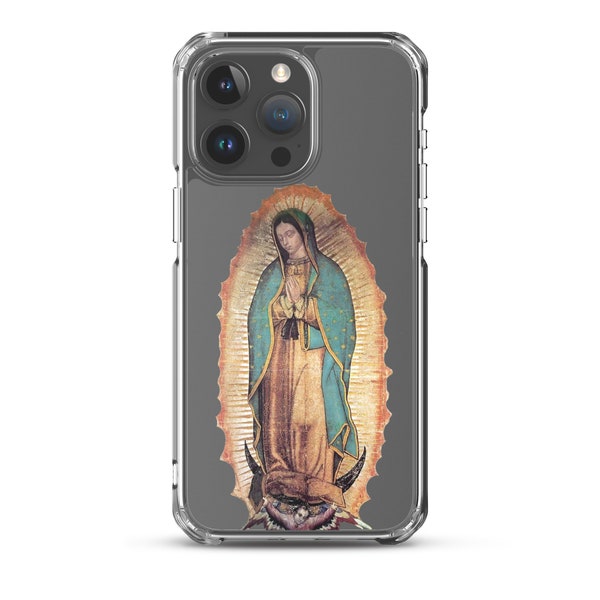 Funda para iPhone católica Nuestra Señora de Guadalupe Virgen María