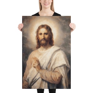 Figure of Christ Portrait of Jesus Poster