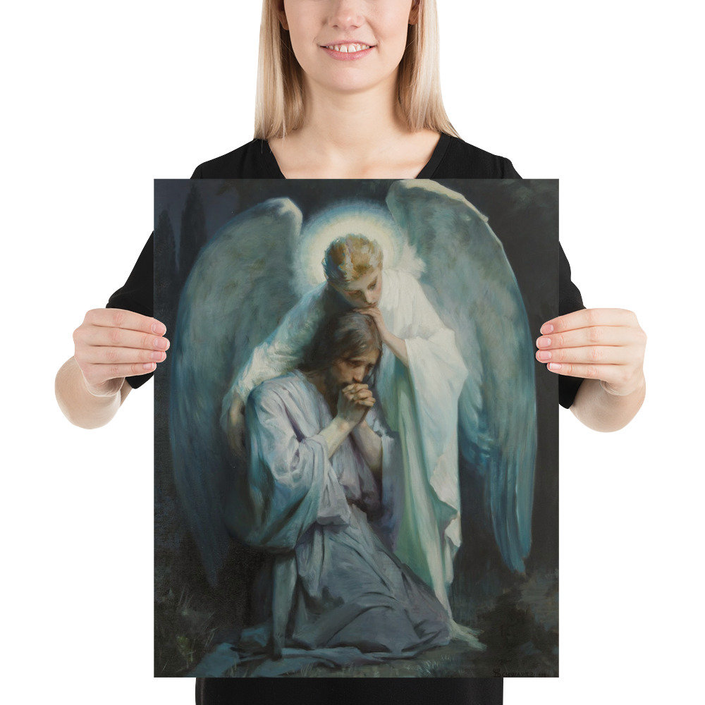 Agony in the Garden by Frans Schwartz 1898 Poster Etsy Singapore