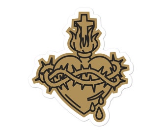 Sacred Heart of Jesus Stickers