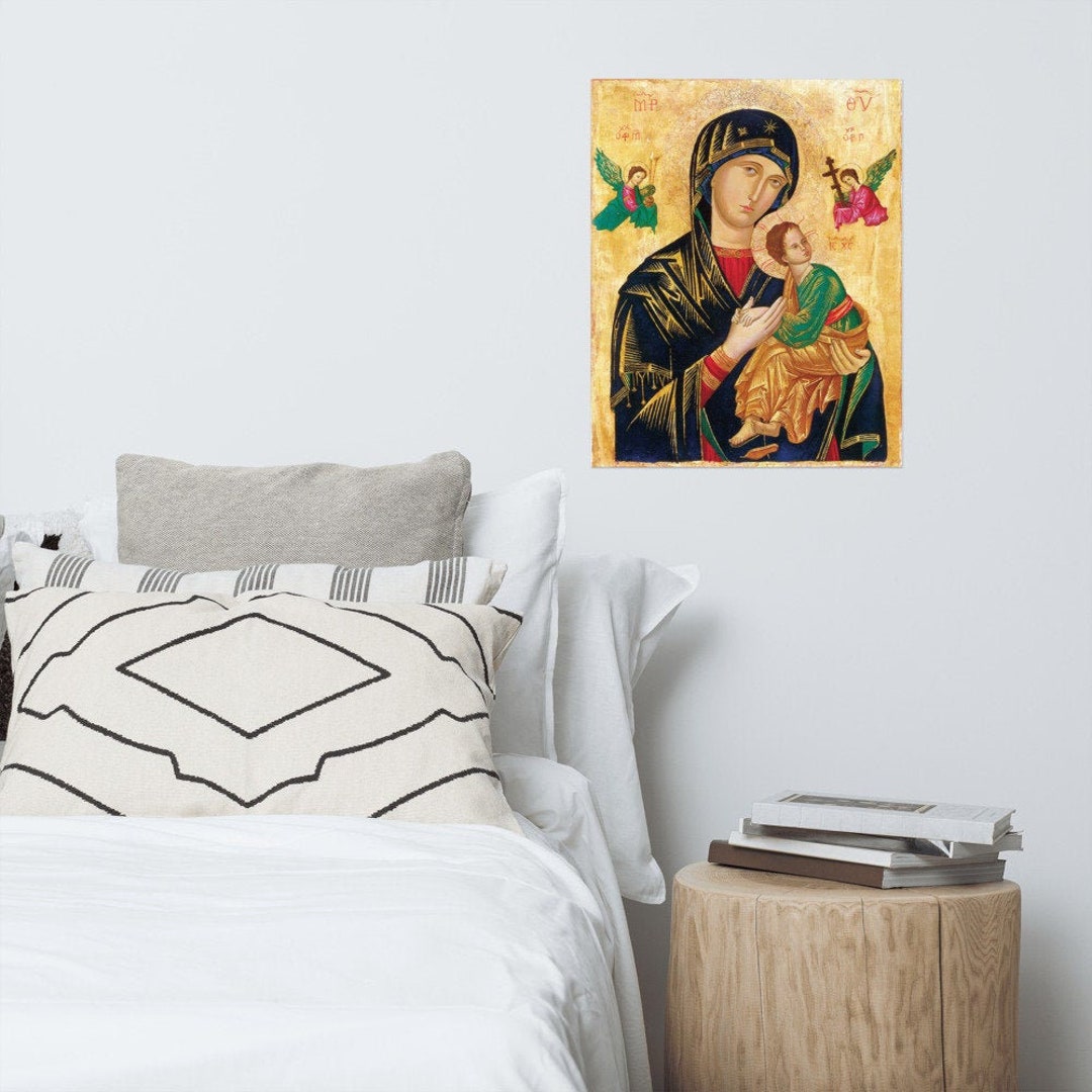 Icon of Our Lady of Perpetual Help Poster (before 1499) 16 X20 - Etsy