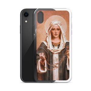 Our Lady of the Rosary Katholische Jungfrau Maria Maria iPhone Hülle