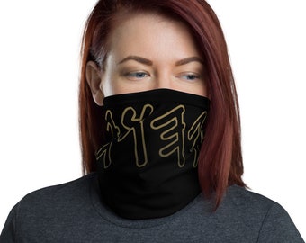 Old Hebrew Name of God Yahuah Yahweh Yhwh YAH Neck Gaiter Face Mask
