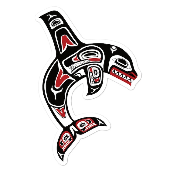 Pacific Northwest Canadian Native Orca Killer Whale T-Shirt Pacific Northwest Canadian Native Orca Killer Whale T-Shirt