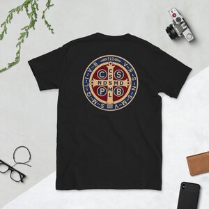The Saint Benedict Medal Catholic Short-sleeve Unisex T-shirt - Etsy