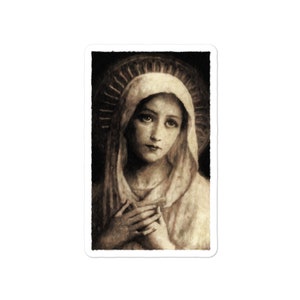 Pegatinas de pintura de la Virgen María