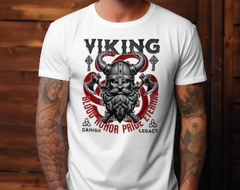 Viking Warrior T-Shirt: Norse Mythology, Scandinavian Heritage