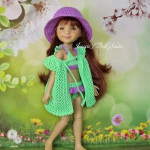 Beach Outfit for Ruby Red Fashion Friends doll Dress 14.5 inch doll clothes Ruby Red doll clothes Ruby Red Doll Clothing