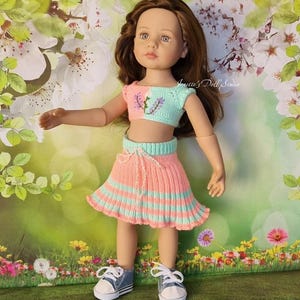Outfit for dolls Gotz Happy Kidz, Zwergnase junior, Meadow BB doll, 18-20&quot;, Gotz Happy Kidz 48-50 cm Clothing Doll Fashion