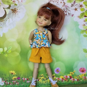 Ruby Red Fashion Friends doll Fun Shorts and Top 14.5 inch doll clothes Ruby Red doll clothes Ruby Red Doll Clothing