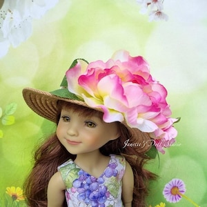 Ruby Red Hat Ruby Red Fashion Friends doll clothes 14.5 inch doll clothes Summer Hat Ruby Red doll Ruby Red clothes