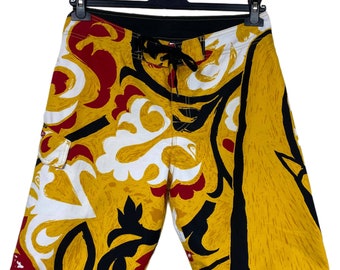 Quiksilver Eddie Aikau Schwimmbrett-Surf-Rettungsschwimmer-Shorts. Größe: Taille 32, Mittel