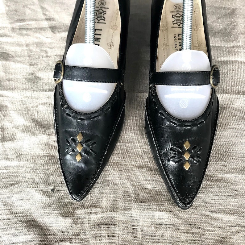 Casual retro look leather shoes EU 38US 7UK 5 Size