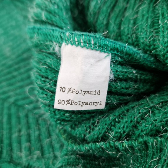 Maria Jose 90's retro oversized chunky knit glitt… - image 6