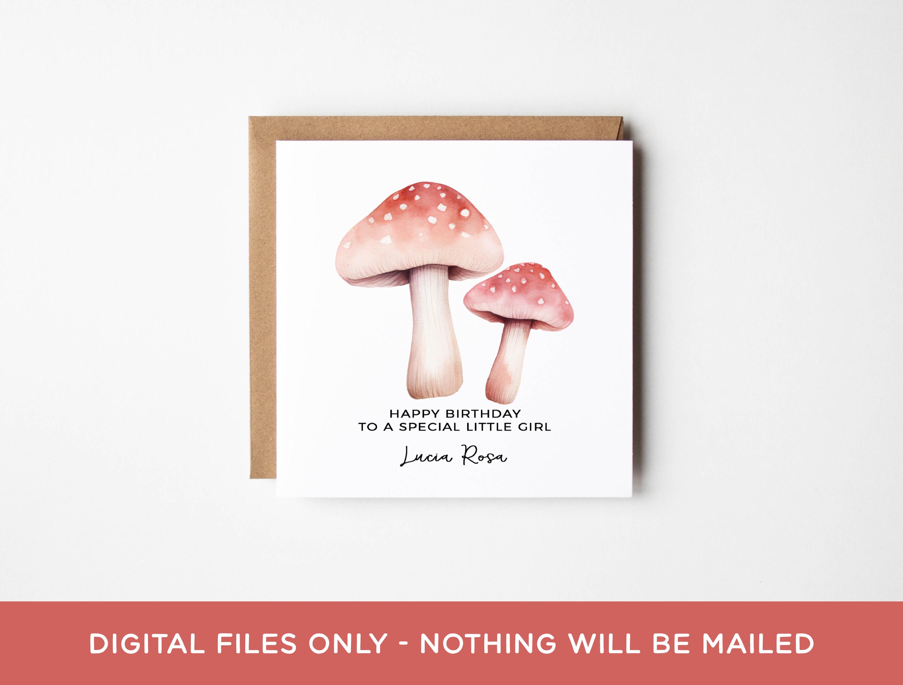 Pink Mushroom Clipart Bundle - Whimsical Blush Pink Magical Fairy ...
