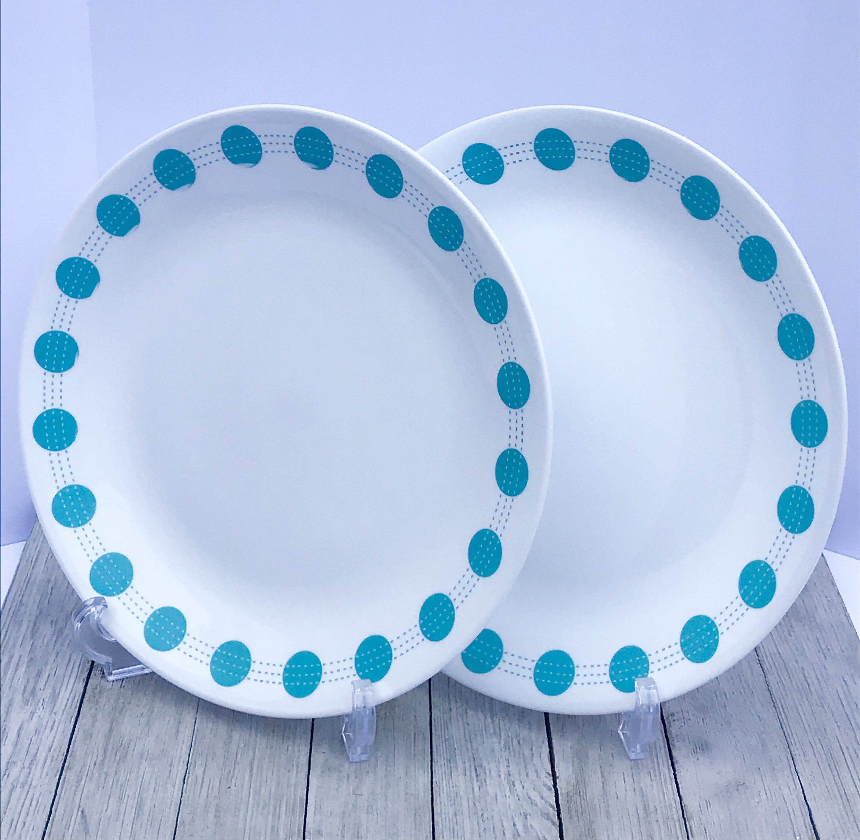 Corelle South Beach pattern dinner plates set of 2 Etsy