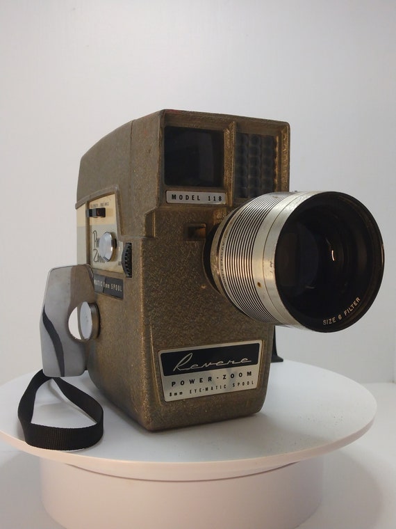 1962 Revere 8mm Vintage Camera - Etsy