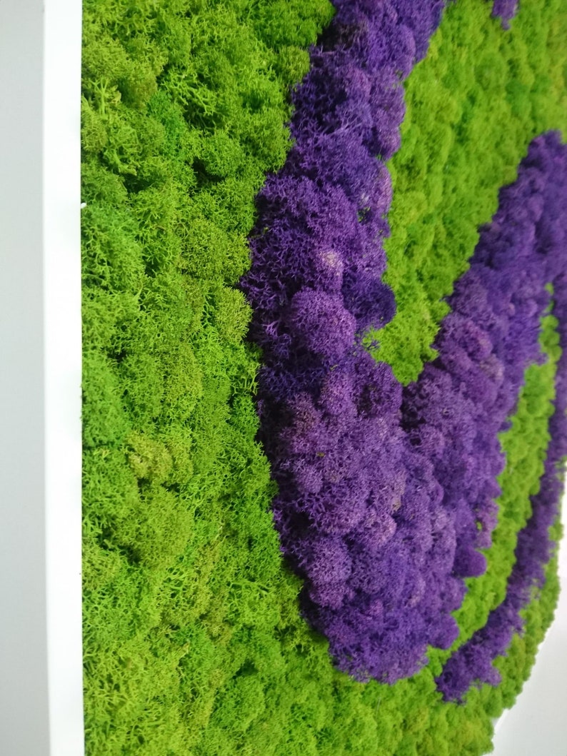 MOSS LOGO / Moss Wall Art / Green Wall / Living Wall / Design Etsy