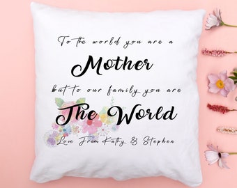 Mothers day pillow | Etsy Mothers day pillows Gift for Mom Gift