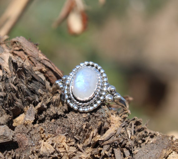 Rainbow sterling 2024 silver ring