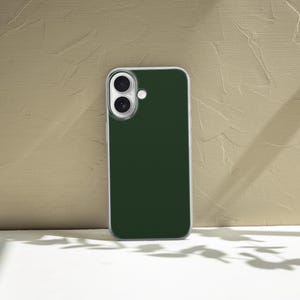 Sage Green Phone Case Pastel Matte Cover fit for iPhone 17 Pro Max, 16e, 15 Plus, 14, 13, 12, XS & Samsung S25, S24, A56, Pixel 10, 9, 8A