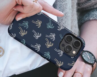 Palm Tree Phone Case Beach Hawaiian TOUGH Cover fit for iPhone 17 Pro Max, 16e, 15 Plus, 14, 13, XS & Samsung S25, S24, A56, Pixel 10, 9, 8
